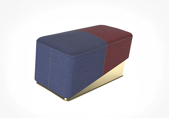 Steeple Pouf