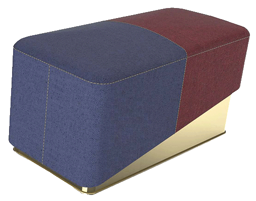 Steeple Pouf